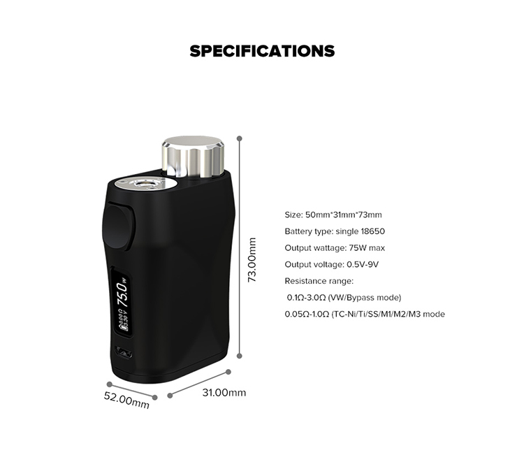 Eleaf iStick Pico X 75W Box Mod Eleaf iStick Pico X 75W Box Mod