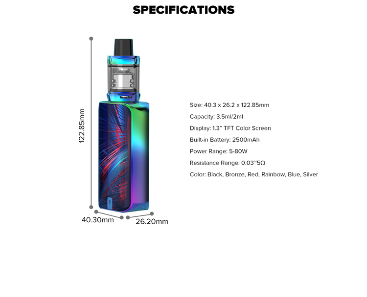 Vaporesso Luxe Nano 80W Kit Vaporesso Luxe Nano 80W Kit