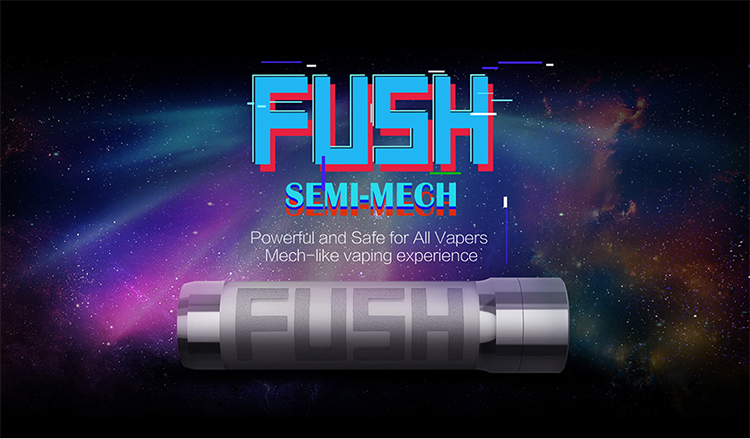 Acrohm Fush Semi-Mech LED Tube Mod Acrohm Fush Semi-Mech LED Tube Mod