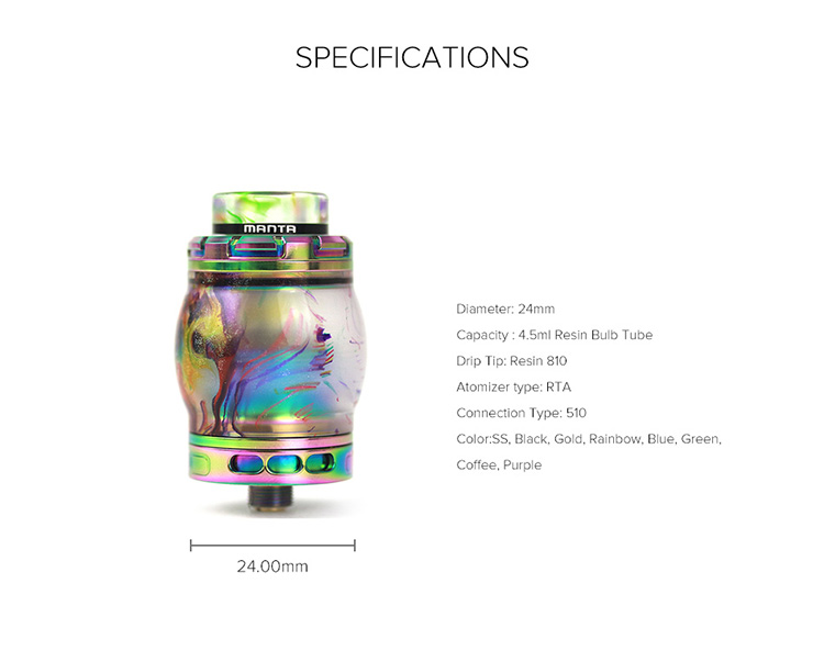 Advken Manta RTA Resin Version