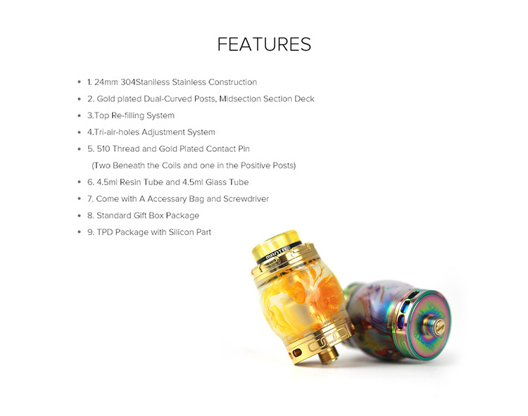 Advken Manta RTA Resin Version