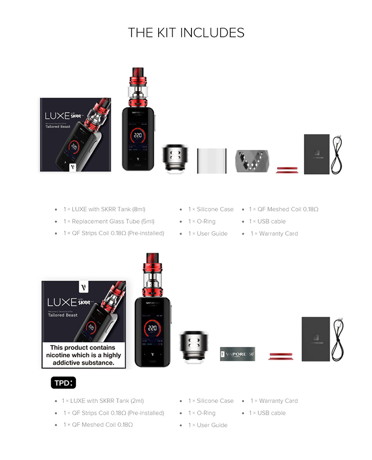 Vaporesso LUXE 220W Kit 