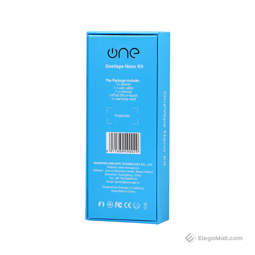 OneVape Nano Pod Vape Kit 430mAh & 2ml