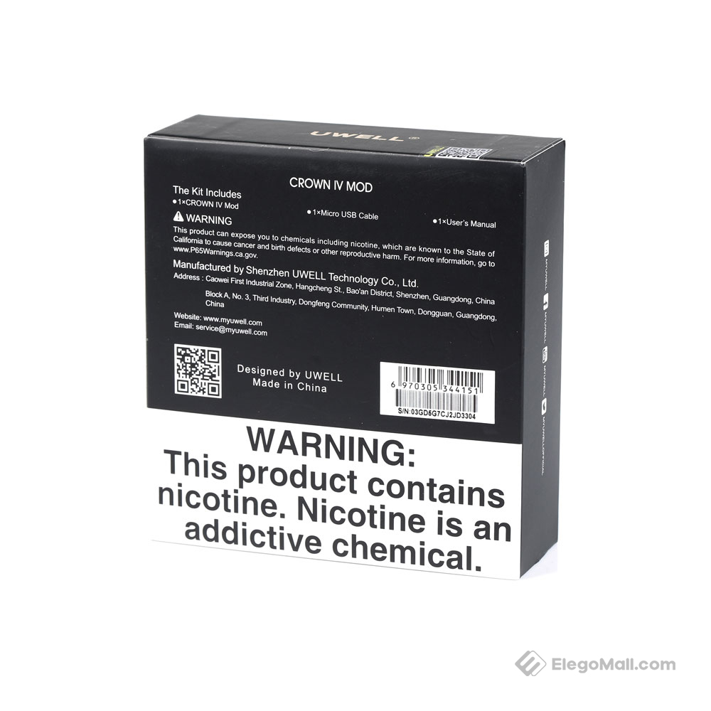 Uwell Crown 4 / IV 200w TC Box Mod