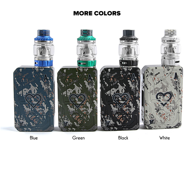 Teslacigs Poker 218 Kit with Resin Tallica Mini Tank Teslacigs Poker 218 Kit with Resin Tallica Mini Tank