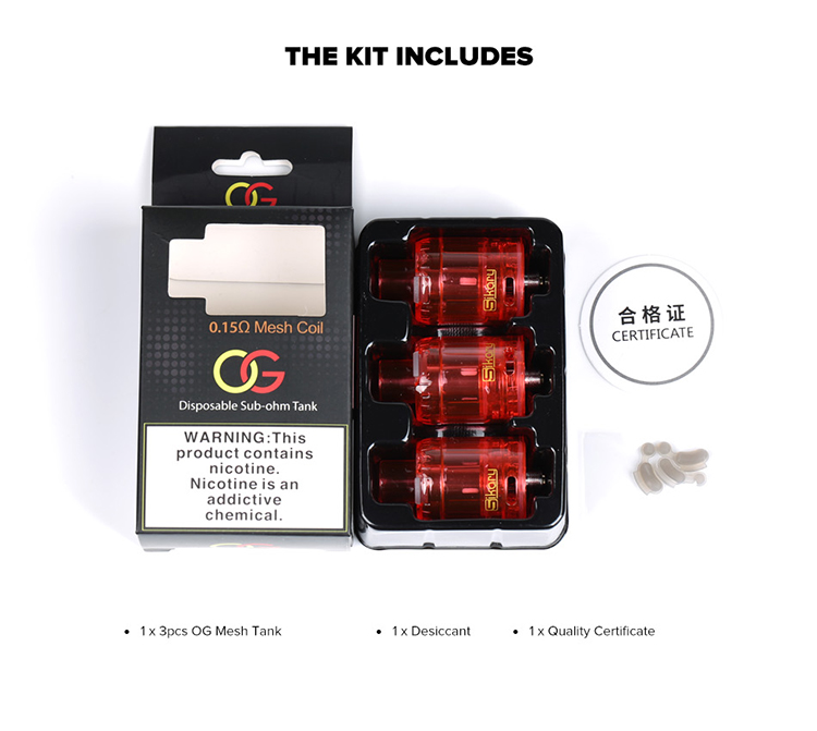 Sikary OG Disposable Sub Ohm Tank
