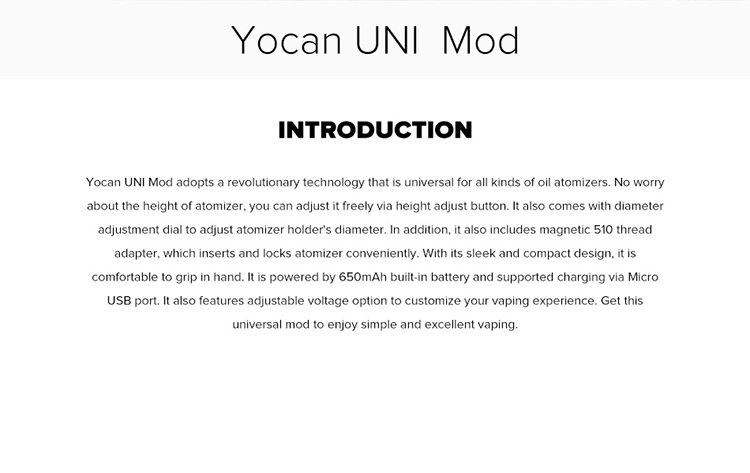 Yocan UNI Box Mod Yocan UNI Box Mod