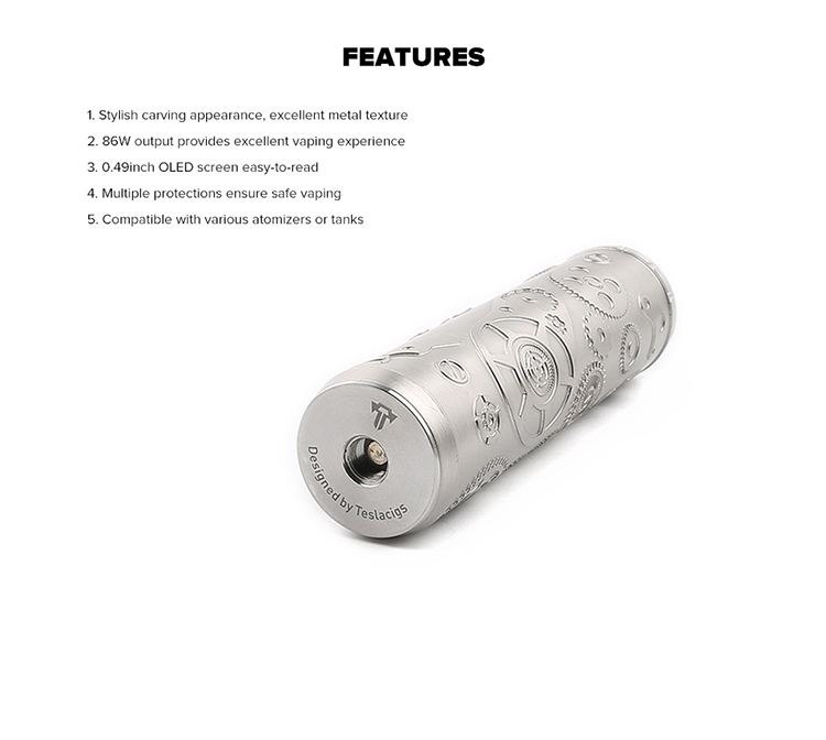 Teslacigs Punk 86W Mod Teslacigs Punk 86W Mod