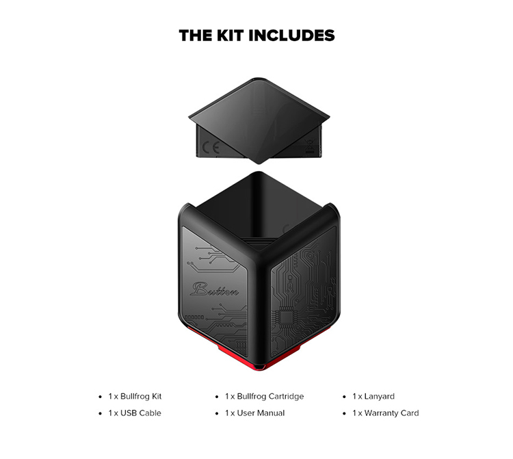 Button Bullfrog Pod Kit Button Bullfrog Pod Kit
