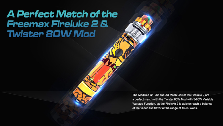Freemax Twister 80W Starter Kit
