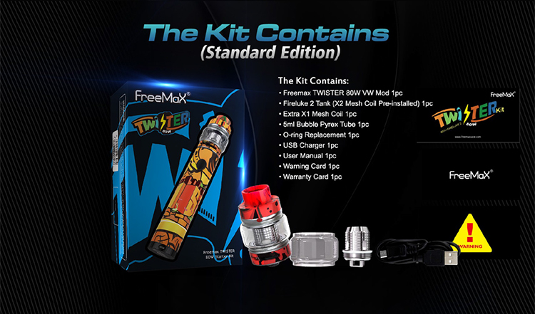 Freemax Twister 80W Starter Kit