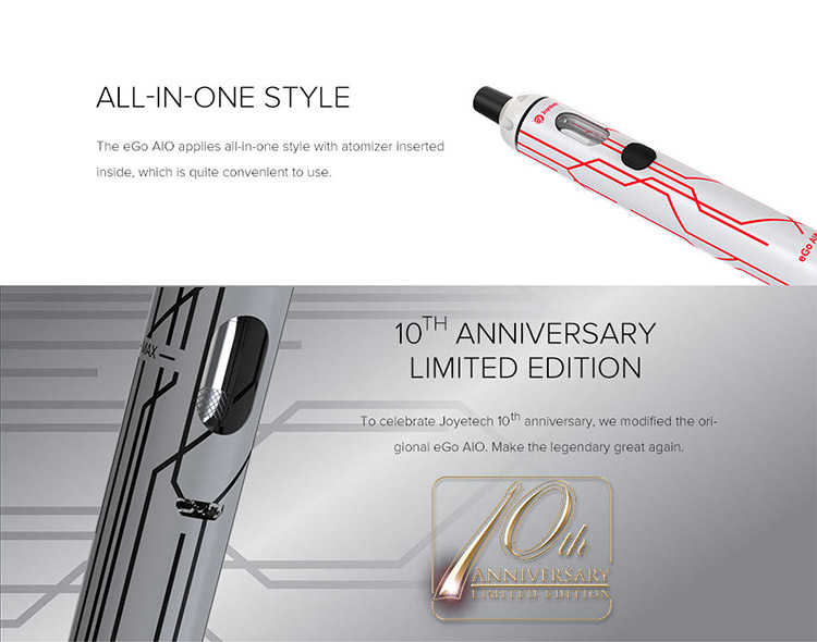 Joyetech eGo AIO Kit 10th Anniversary Joyetech eGo AIO Kit 10th Anniversary