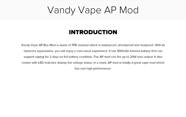 Vandy Vape AP Mod Vandy Vape AP Mod