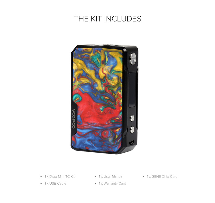 VOOPOO Drag Mini 117W TC Box Mod VOOPOO Drag Mini 117W TC Box Mod