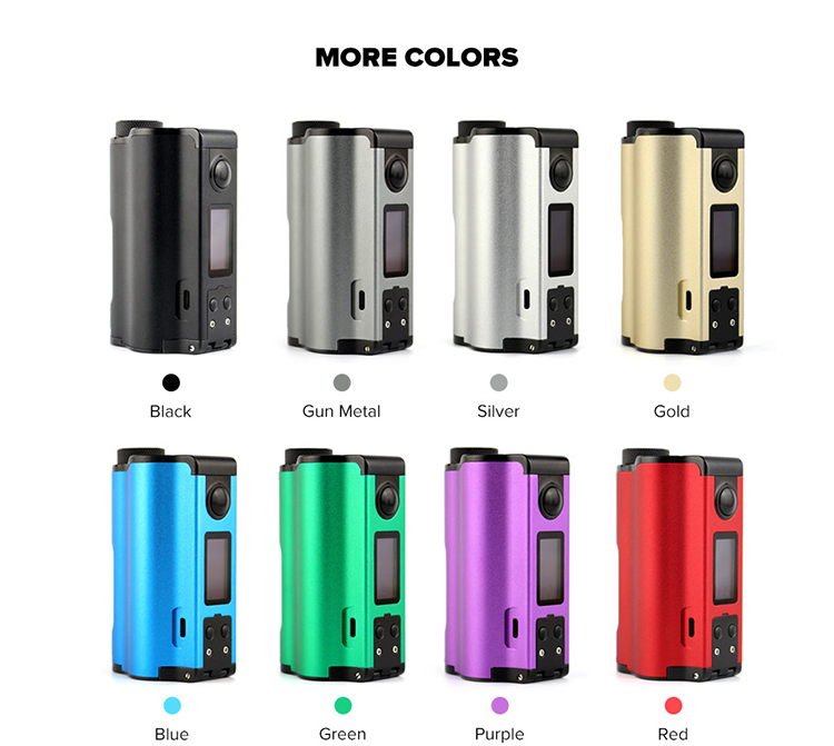 Dovpo Topside Dual 200W Squonk Box Mod Dovpo Topside Dual 200W Squonk Box Mod