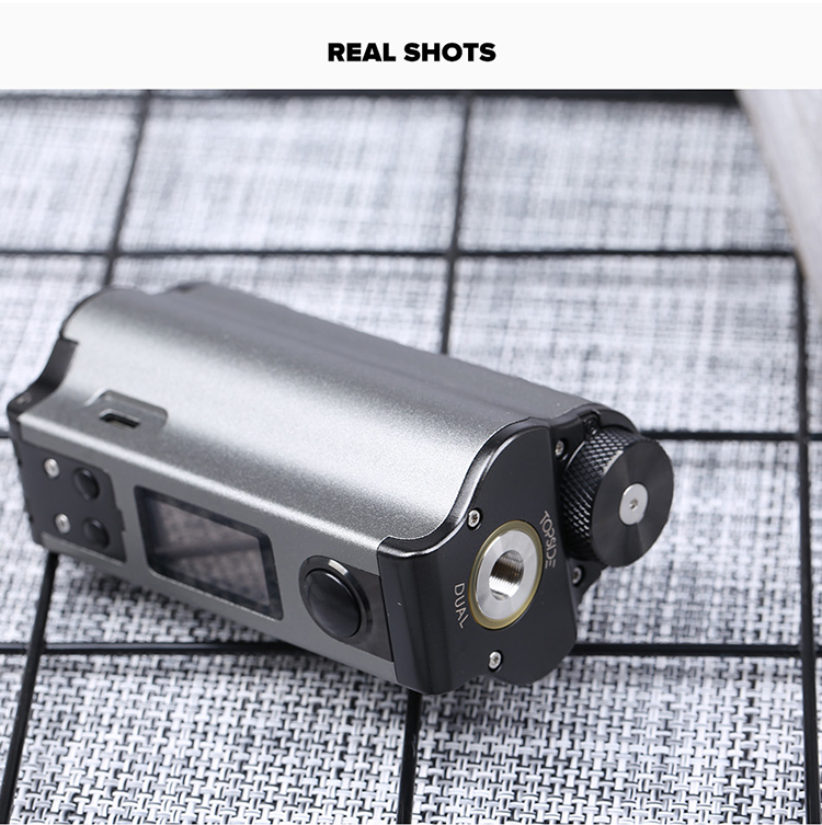 Dovpo Topside Dual 200W Squonk Box Mod Dovpo Topside Dual 200W Squonk Box Mod