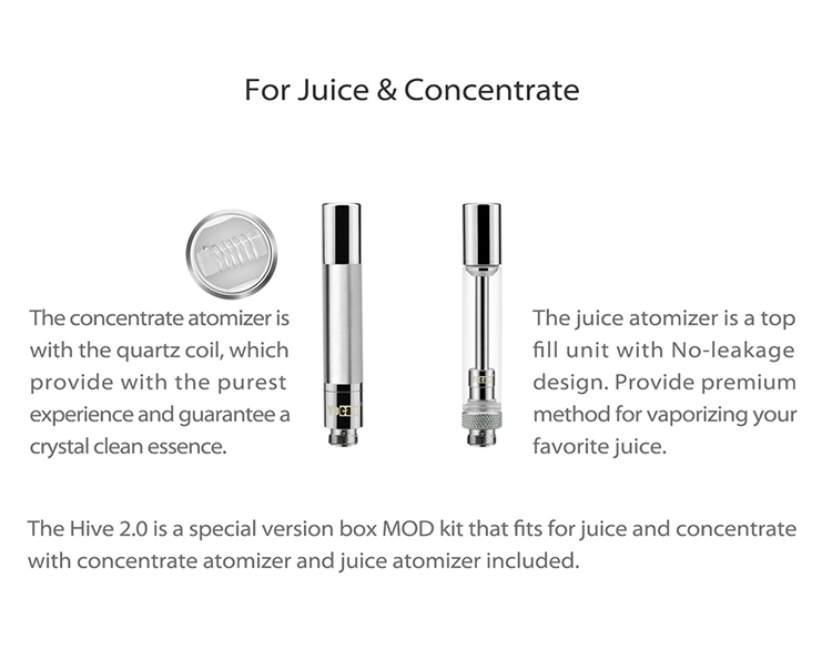 Yocan Hive 2.0 All-in-One Starter Kit 650mAh Yocan Hive 2.0 All-in-One Starter Kit 650mAh
