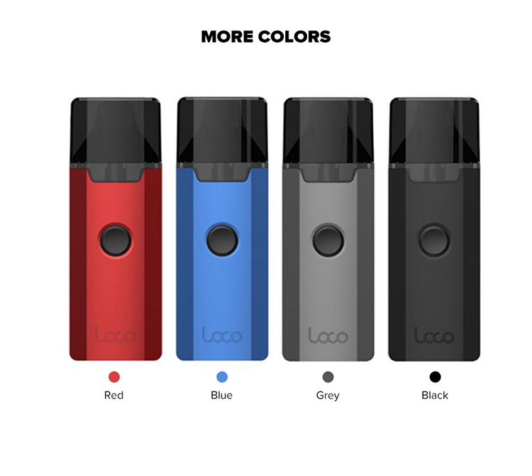 GTRS LOCO AIO Pod Vape Kit 1000mAh GTRS LOCO AIO Pod Vape Kit 1000mAh
