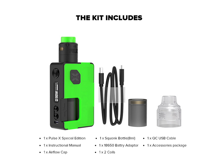 Vandy Vape Pulse X Squonk Kit Special Edition