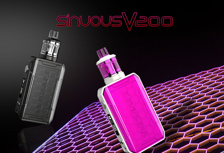 Wismec Sinuous V200 Kit with Amor NSE Wismec Sinuous V200 Kit with Amor NSE