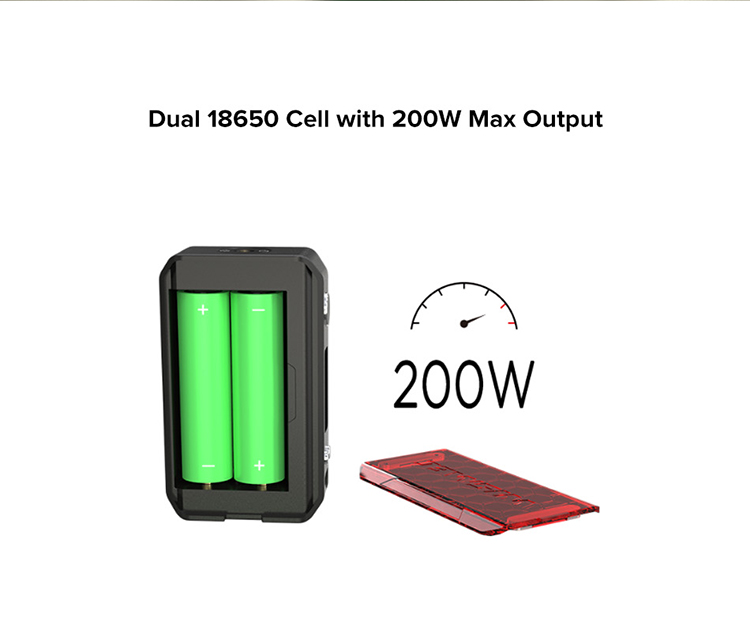 Wismec Sinuous V200 Kit with Amor NSE Wismec Sinuous V200 Kit with Amor NSE