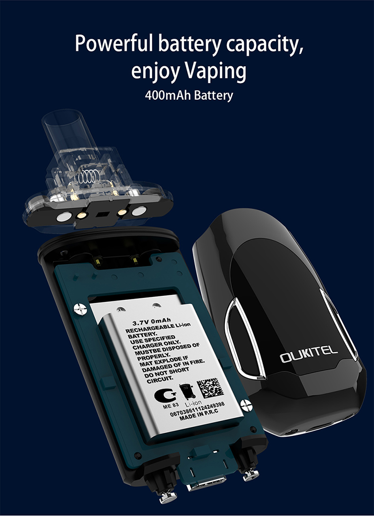 Oukitel Nano Pod System Kit 2ml & 400mAh