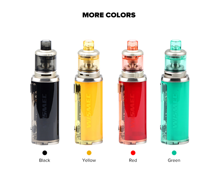 Wismec Sinuous V80 Kit with Amor NSE Atomizer Wismec Sinuous V80 Kit with Amor NSE Atomizer