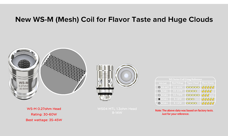 Wismec Sinuous V80 Kit with Amor NSE Atomizer Wismec Sinuous V80 Kit with Amor NSE Atomizer