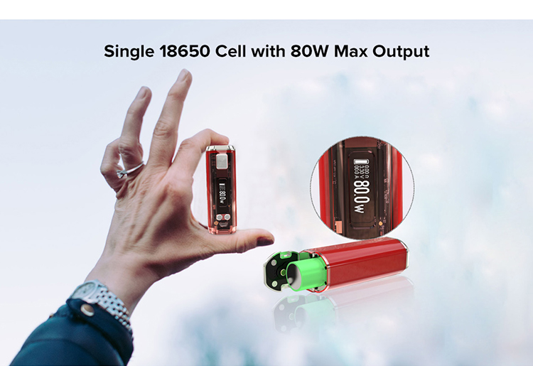 Wismec Sinuous V80 80W VW Box Mo Wismec Sinuous V80 80W VW Box Mo