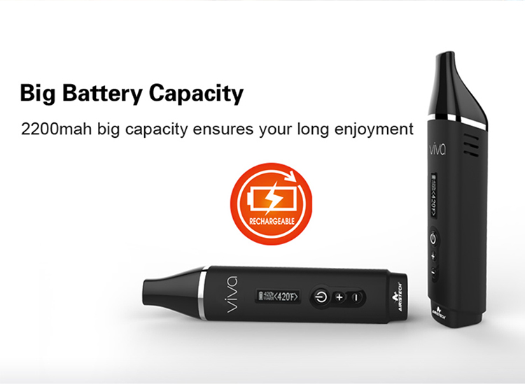 Airistech Herbva Viva Vaporizer Kit 2000mAh Airistech Herbva Viva Vaporizer Kit 2000mAh