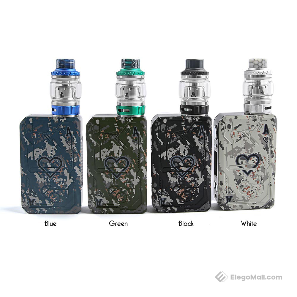 Teslacigs Poker 218 Kit with Resin Tallica Mini Tank