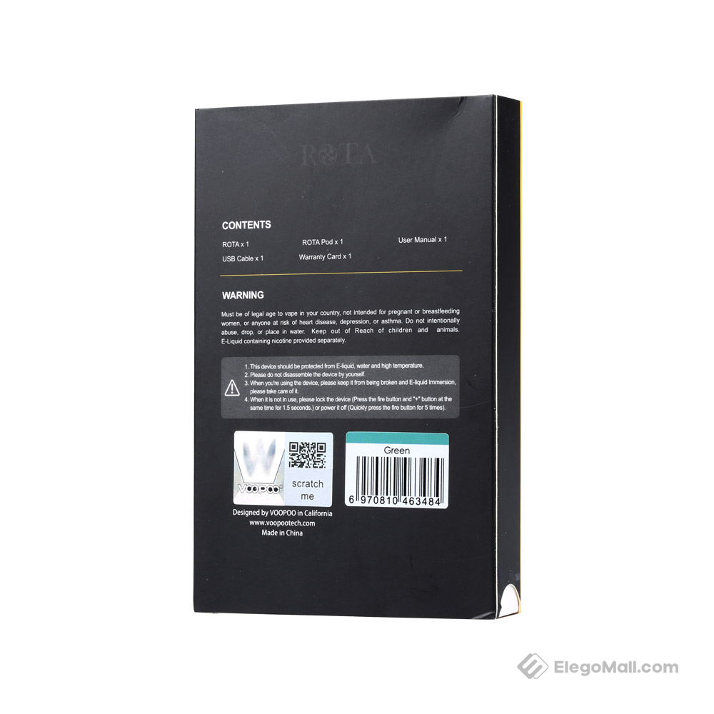 VOOPOO ROTA Spinning Pod System Kit