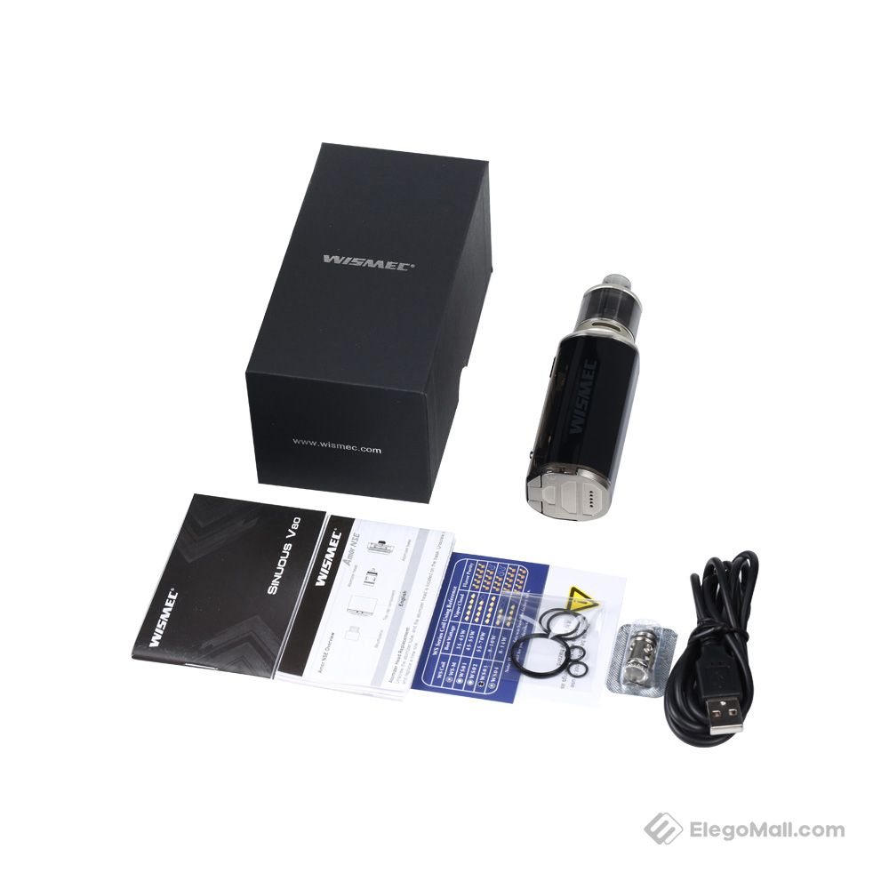 Wismec Sinuous V80 Kit with Amor NSE Atomizer