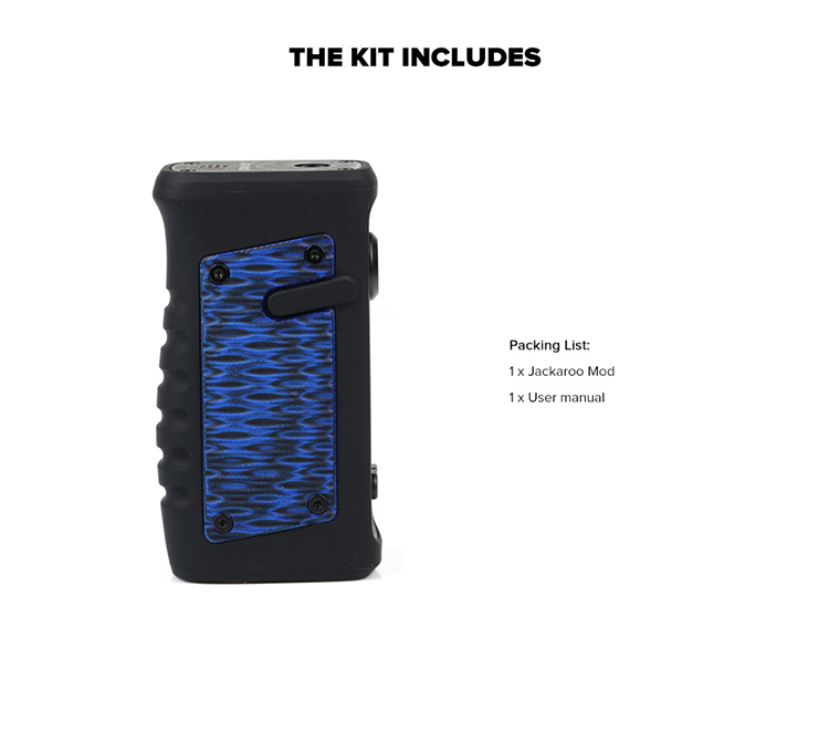 Vandy Vape Jackaroo Waterproof 100W Box Mod Vandy Vape Jackaroo Waterproof 100W Box Mod
