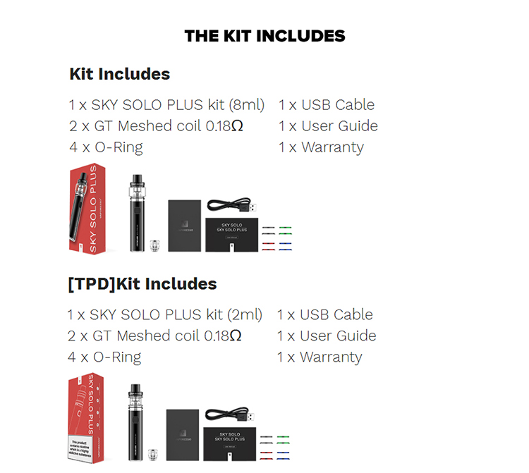 Vaporesso Sky Solo Plus Starter Kit Vaporesso Sky Solo Plus Starter Kit