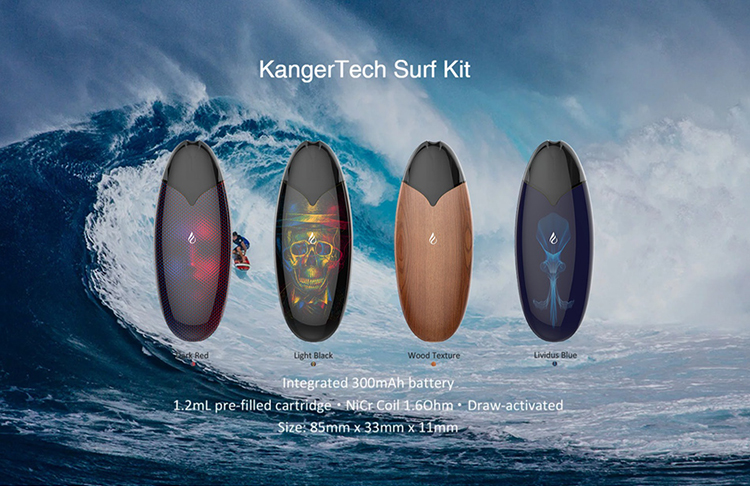 Kanger Surf Pod Starter Kit Kanger Surf Pod Starter Kit
