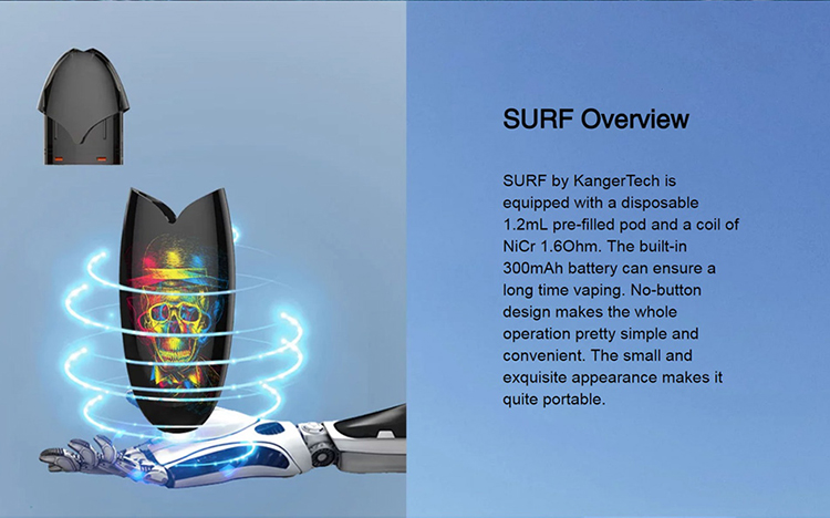 Kanger Surf Pod Starter Kit Kanger Surf Pod Starter Kit