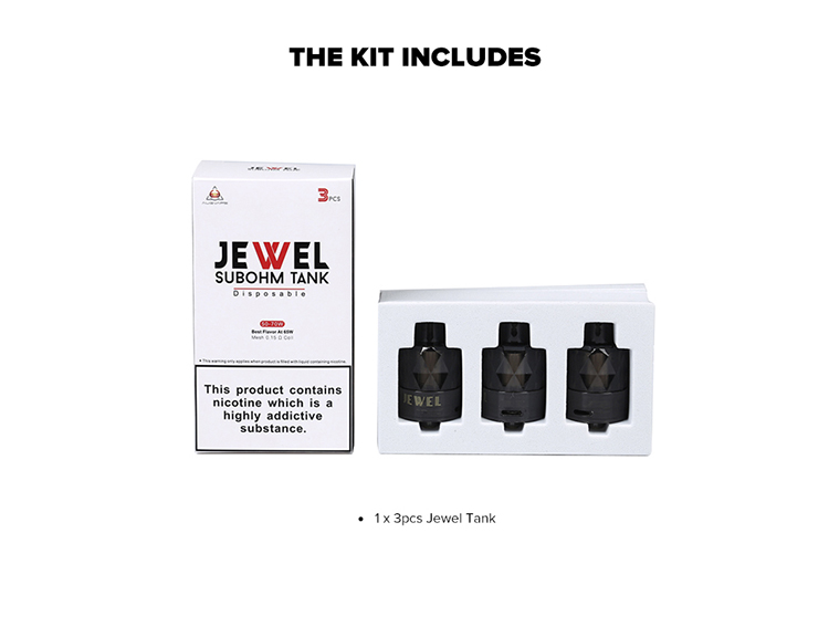 Augvape Jewel Disposable Subohm Tank Augvape Jewel Disposable Subohm Tank