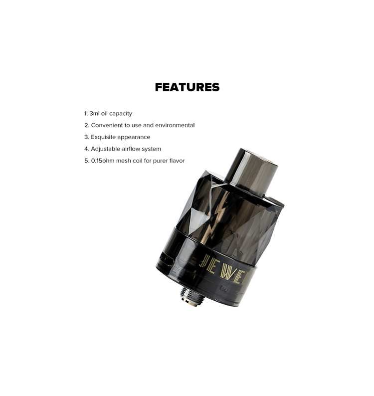 Augvape Jewel Disposable Subohm Tank Augvape Jewel Disposable Subohm Tank