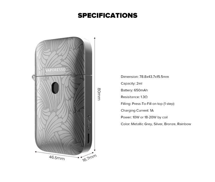 Vaporesso Aurora Play Lighter Pod Kit Vaporesso Aurora Play Lighter Pod Kit