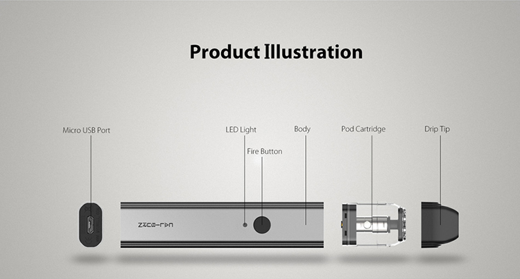 Uwell Caliburn Pod System Kit Uwell Caliburn Pod System Kit