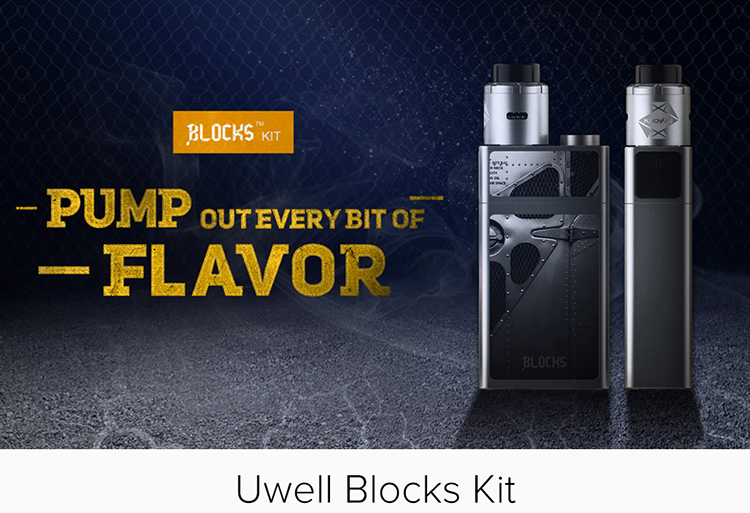 Uwell Blocks Squonk 90W Kit Uwell Blocks Squonk 90W Kit