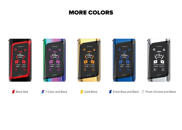 SMOK Morph 219 Touch Screen Box Mod SMOK Morph 219 Touch Screen Box Mod