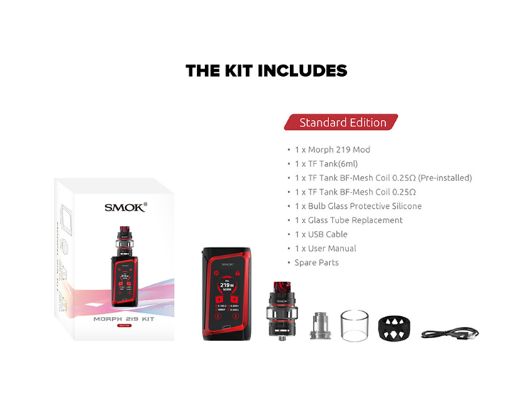 SMOK Morph 219 Kit with TF Tank SMOK Morph 219 Kit with TF Tank
