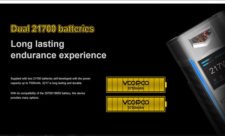 VOOPOO X217 TC box mod VOOPOO X217 TC box mod