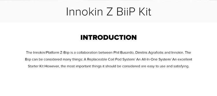 Innokin Z-BIIP Audible AIO Pod