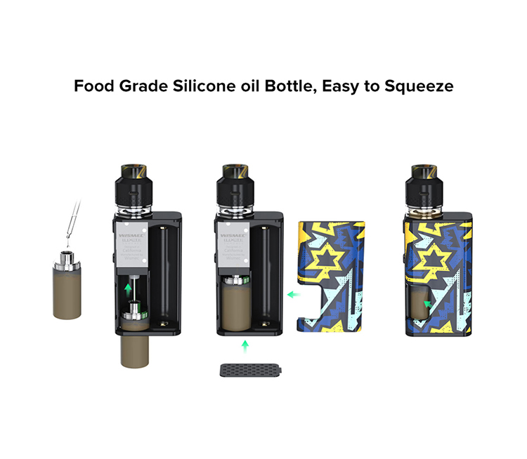 Wismec Luxotic Surface with Kestrel 80W Kit Wismec Luxotic Surface with Kestrel 80W Kit