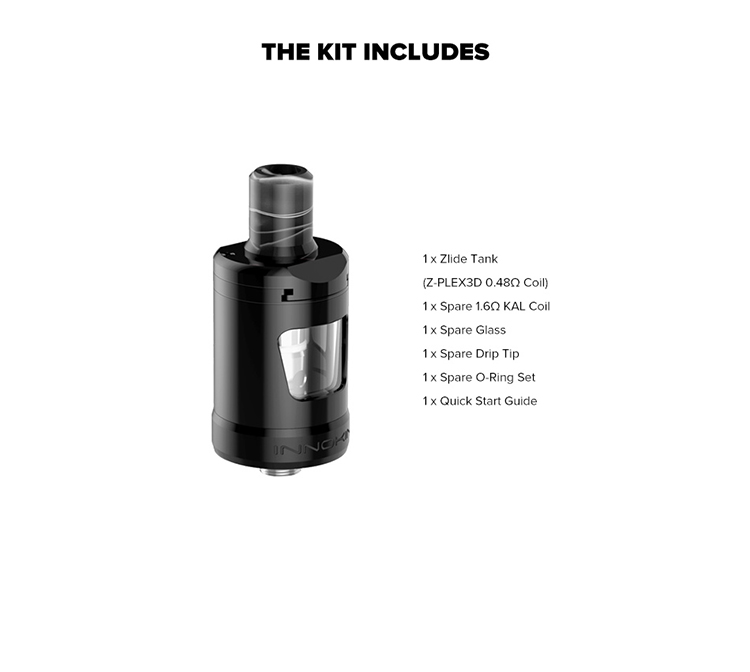 Innokin Zlide Sub Ohm Tank Innokin Zlide Sub Ohm Tank
