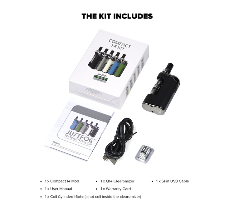 Justfog COMPACT 14 Starter Kit