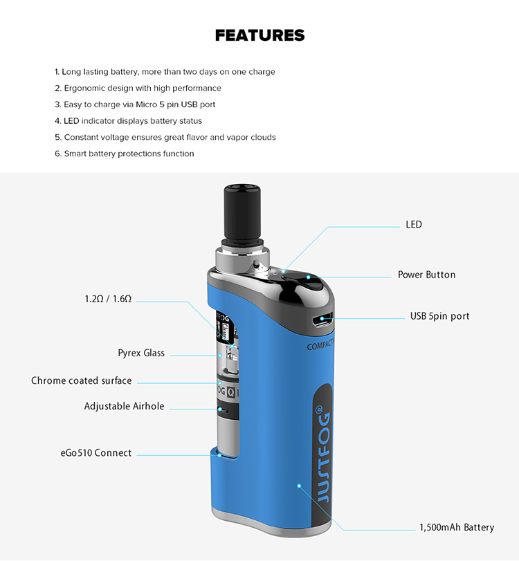 Justfog COMPACT 14 Starter Kit